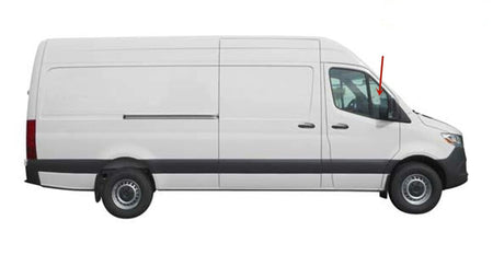 Passenger Right Side Front Vent Window Vent Glass Compatible with Dodge Sprinter/Mercedes-Benz Sprinter/Freightliner Sprinter 2007-2018 Models