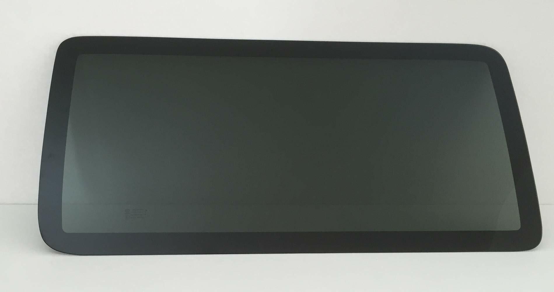 Passenger Right Side Rear Quarter Glass Quarter Window Compatible with Jeep Wrangler 2 Door Utility 2007-2010 Models