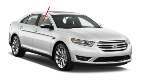 Tempered Passenger Right Side Front Door Window Door Glass Compatible with Ford Taurus 4 Door Sedan 2010-2019 Models