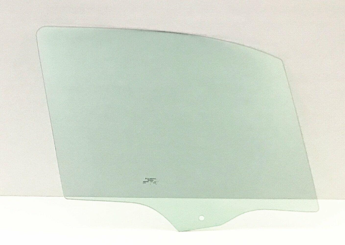 Passenger Right Side Front Door Window Door Glass Compatible with Ford Transit Connect 2014-2023 Models