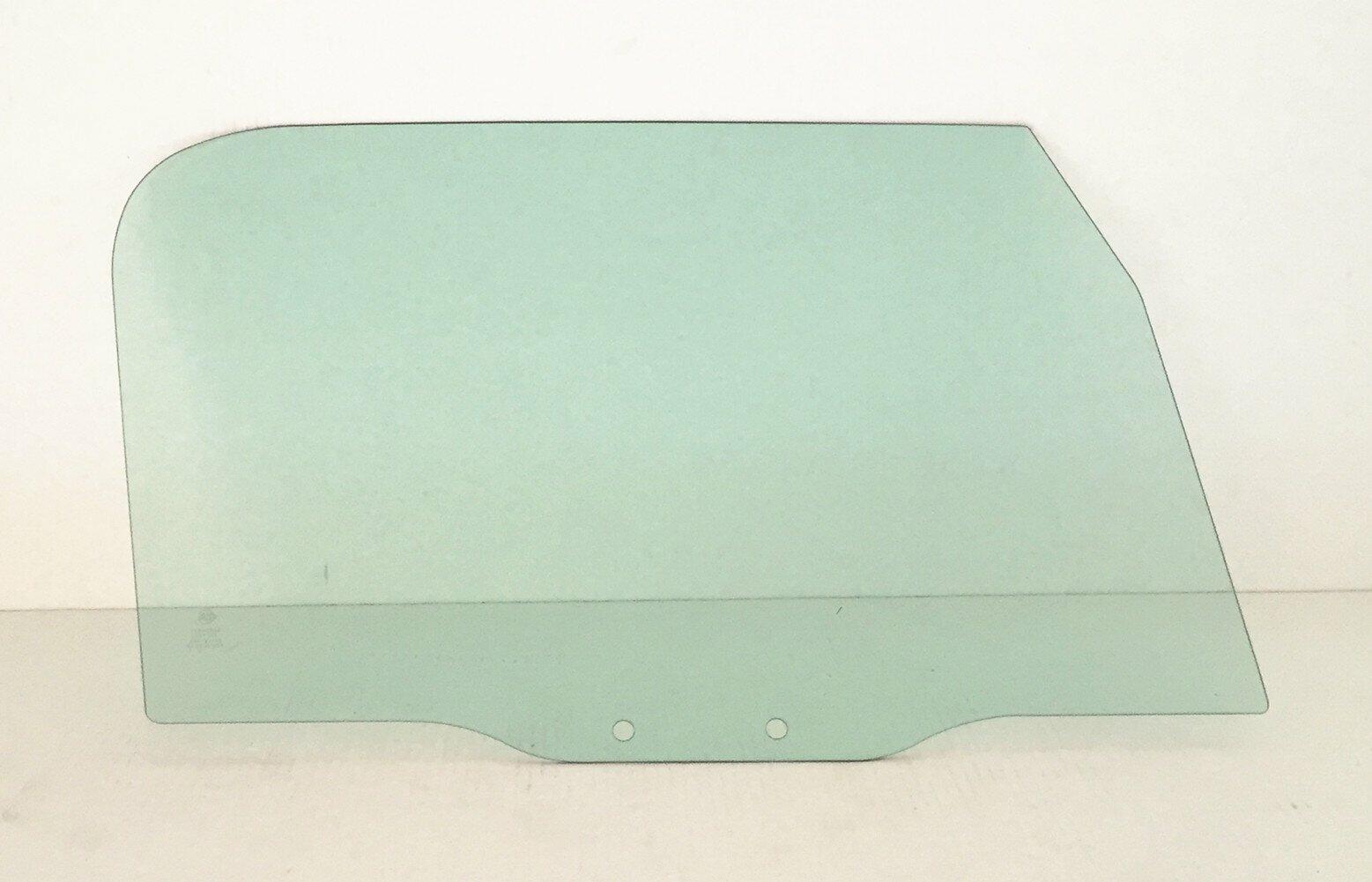 Passenger Right Side Door Window Door Glass Compatible with Jeep Wrangler 2 Door Utility 1997-2006 Models