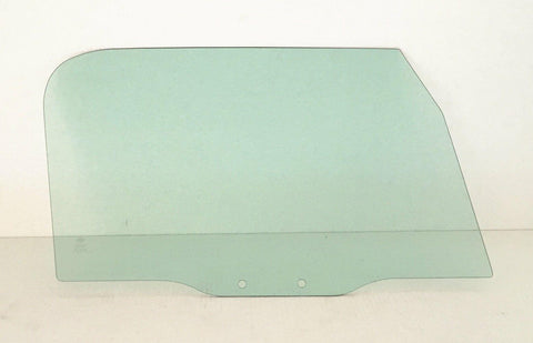 Passenger Right Side Door Window Door Glass Compatible with Jeep Wrangler 2 Door Utility 1997-2006 Models