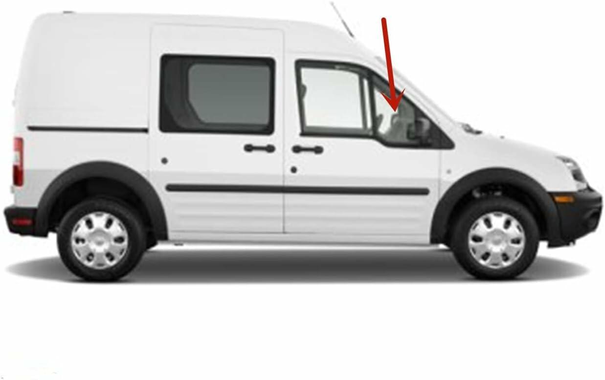 OEM Passenger Right Side Front Vent Window Vent Glass Compatible with Ford Transit Connect Van 2010-2013 Models