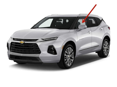 Driver Left Side Front Door Window Door Glass Compatible with Chevrolet Blazer 2019-2026 Models (Not For Blazer EV)