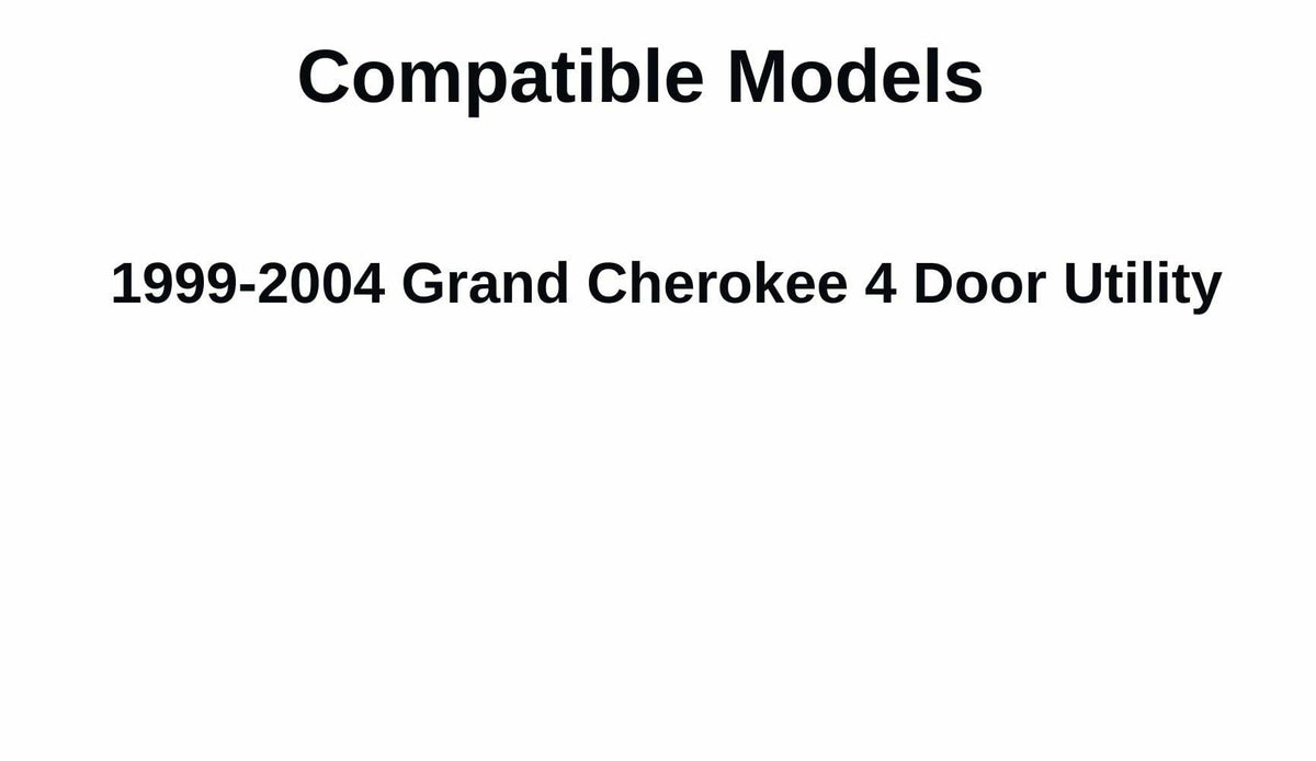 DD9557GTY Passenger Right Side Front Door Window Door Glass Compatible with Jeep Grand Cherokee 1999-2004 Models