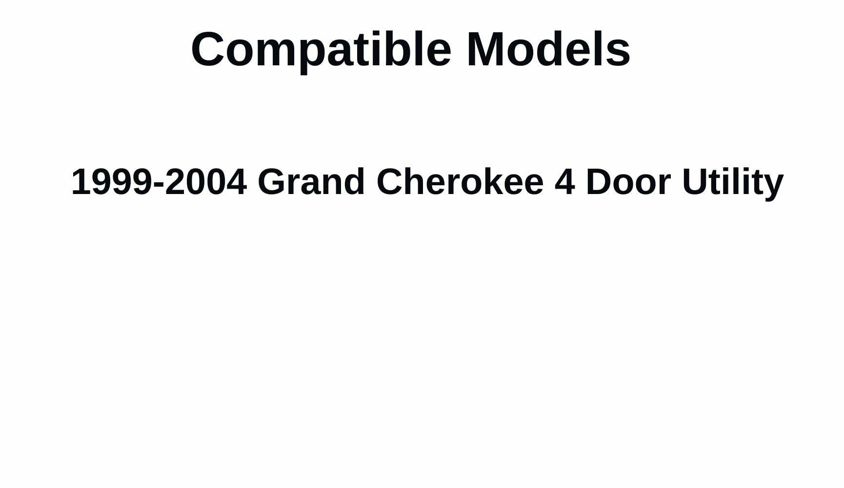 DD9557GTY Passenger Right Side Front Door Window Door Glass Compatible with Jeep Grand Cherokee 1999-2004 Models