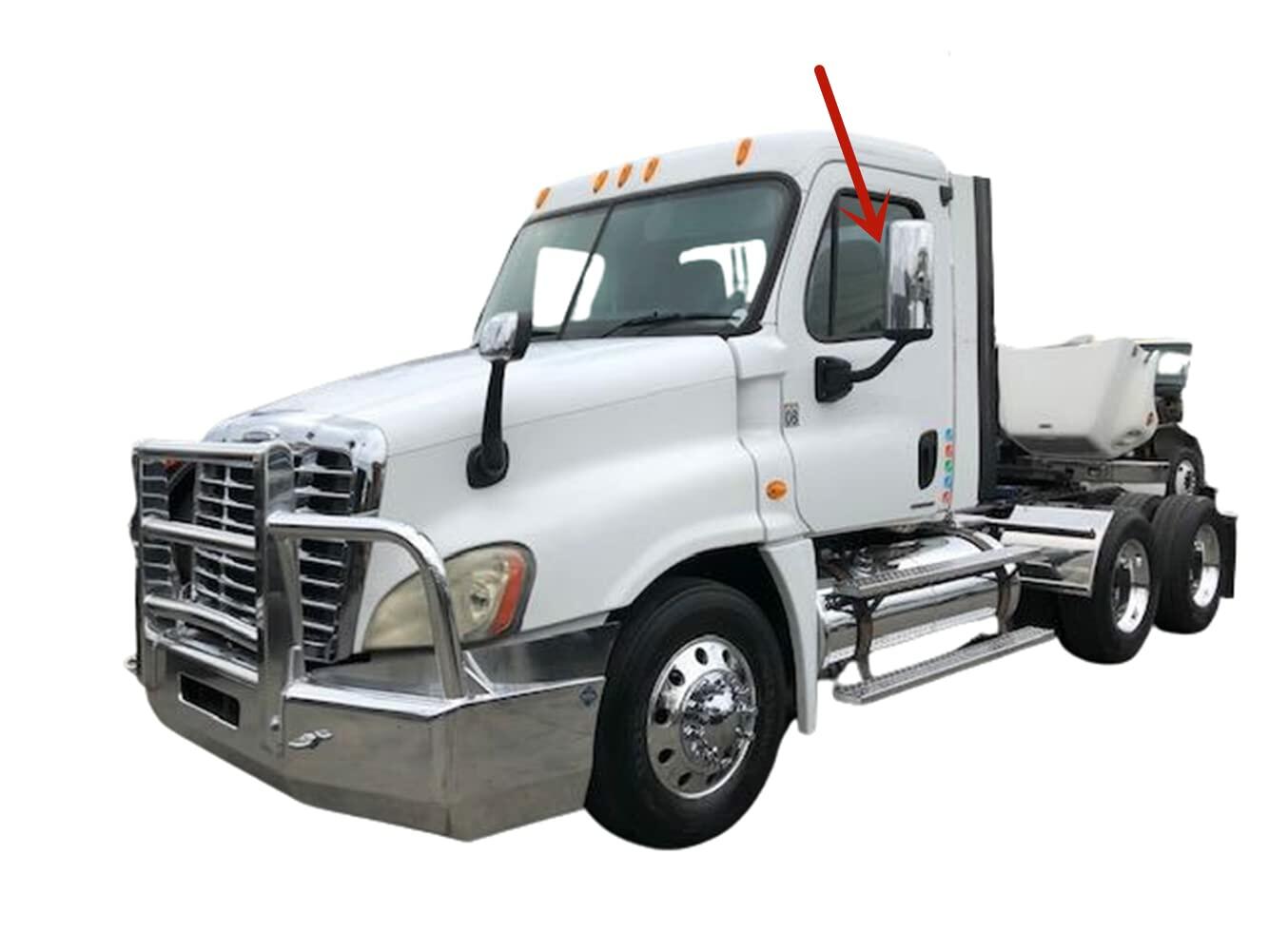 Driver Left Side Door Window Door Glass Compatible with Freightliner Cascadia 2008-2025 Models