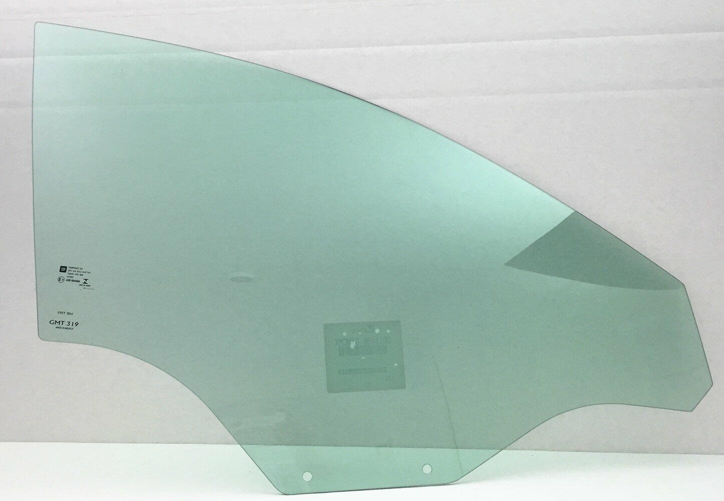 Passenger Right Side Front Door Window Door Glass Compatible with Chevrolet Captiva Sport/Saturn VUE 2008-2016 4 Door Models