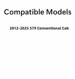 Passenger Right Side Front Door Window Door Glass Compatible with Peterbilt 579 2012-2025 Models