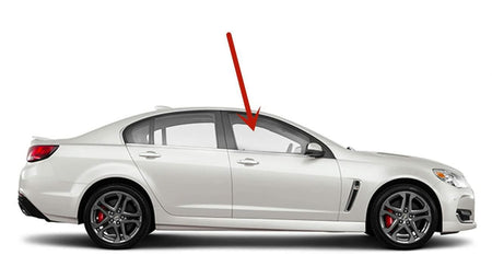 Passenger Right Side Front Door Window Door Glass Compatible with Chevrolet SS 2014-2017 US Models Only