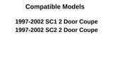 Driver Left Side Door Window Door Glass Compatible with Saturn SC1 SC2 2 Door Coupe 1997-2002 Models