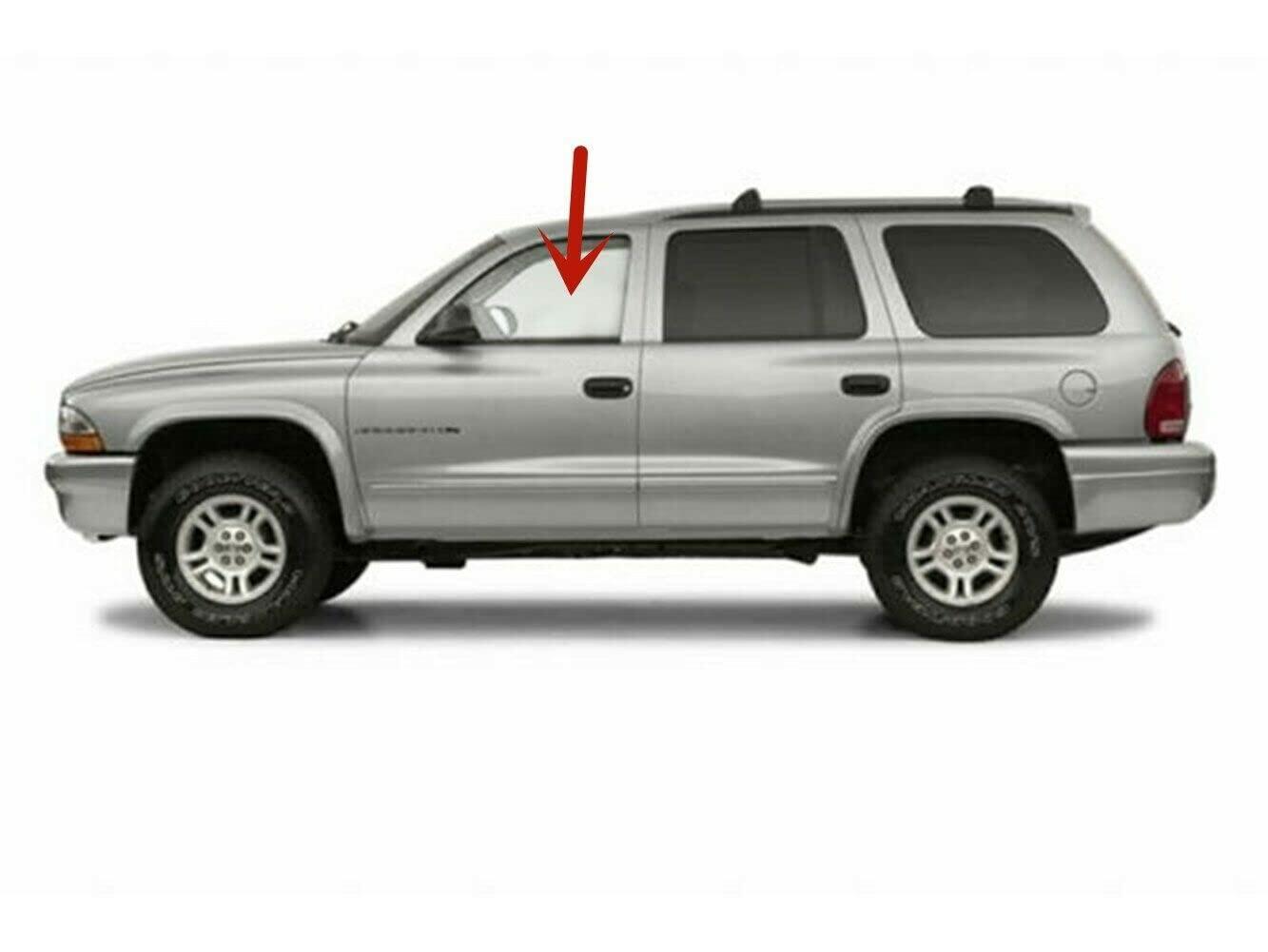 Driver Left Side Front Door Window Door Glass Compatible with Dodge Durango 1998-2003 Models/Dodge Dakota Pickup 2000-2004 4 Door Models