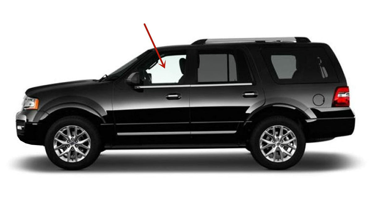 OEM Laminated Driver Left Side Front Door Window Door Glass Compatible with Ford Expedition/Lincoln Navigator 2015-2017 Models