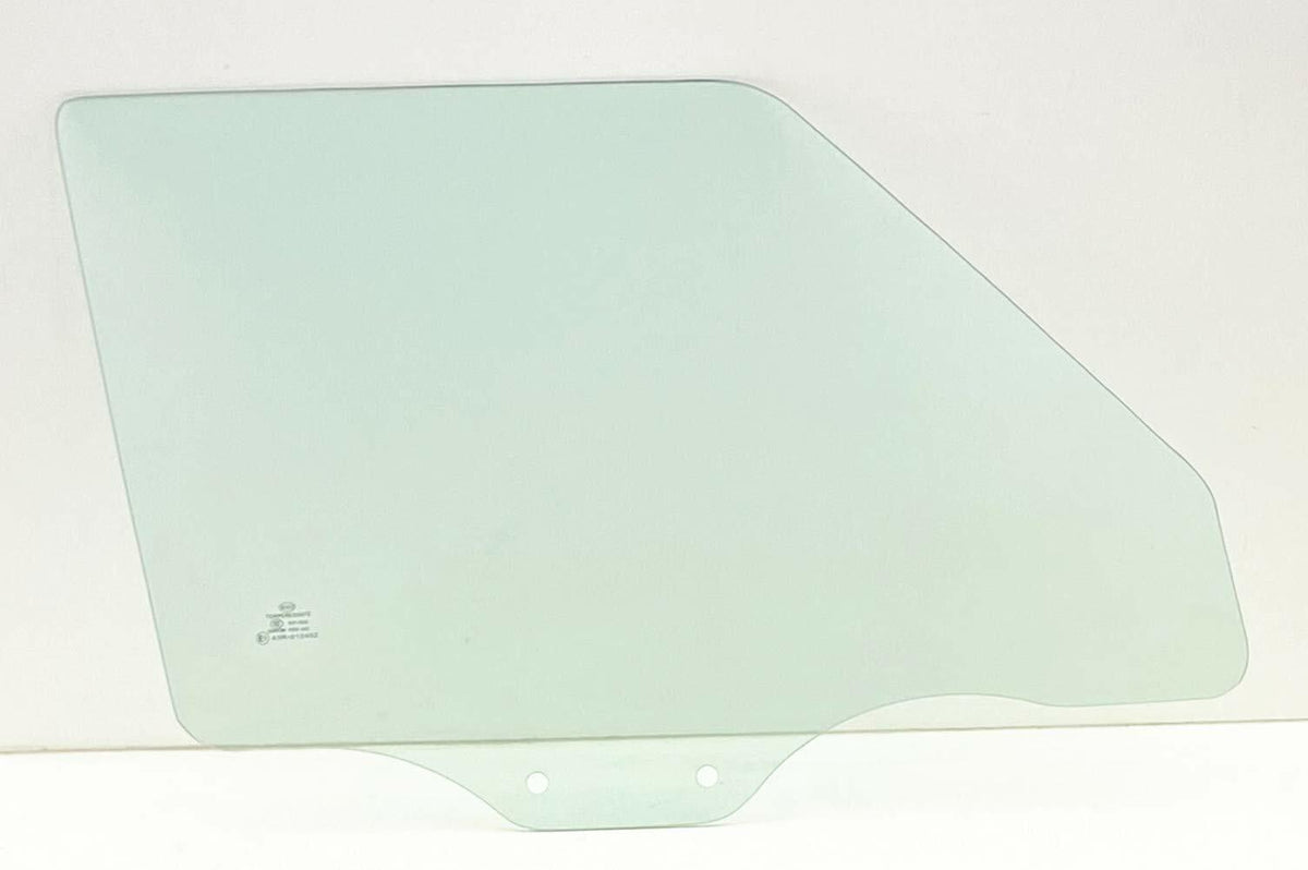 W/O Vent Style Passenger Right Side Front Door Window Door Glass Compatible with Jeep Cherokee 4 Door Utility 1997-2001 Models