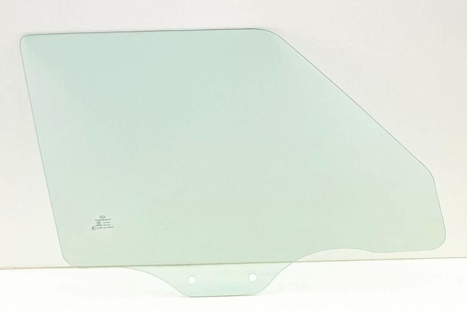 W/O Vent Style Passenger Right Side Front Door Window Door Glass Compatible with Jeep Cherokee 4 Door Utility 1997-2001 Models