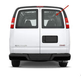 Stationary Back Window Back Glass Passenger Right Side Compatible with Chevrolet Express/GMC Savana 1996-2025 Models