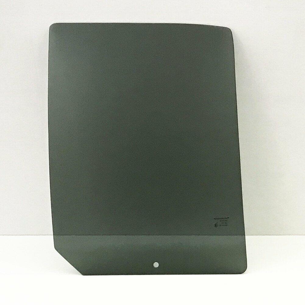 With Bottom Hole Style Passenger Right Side Rear Door Window Door Glass Compatible with Jeep Liberty 2006-2007 Models