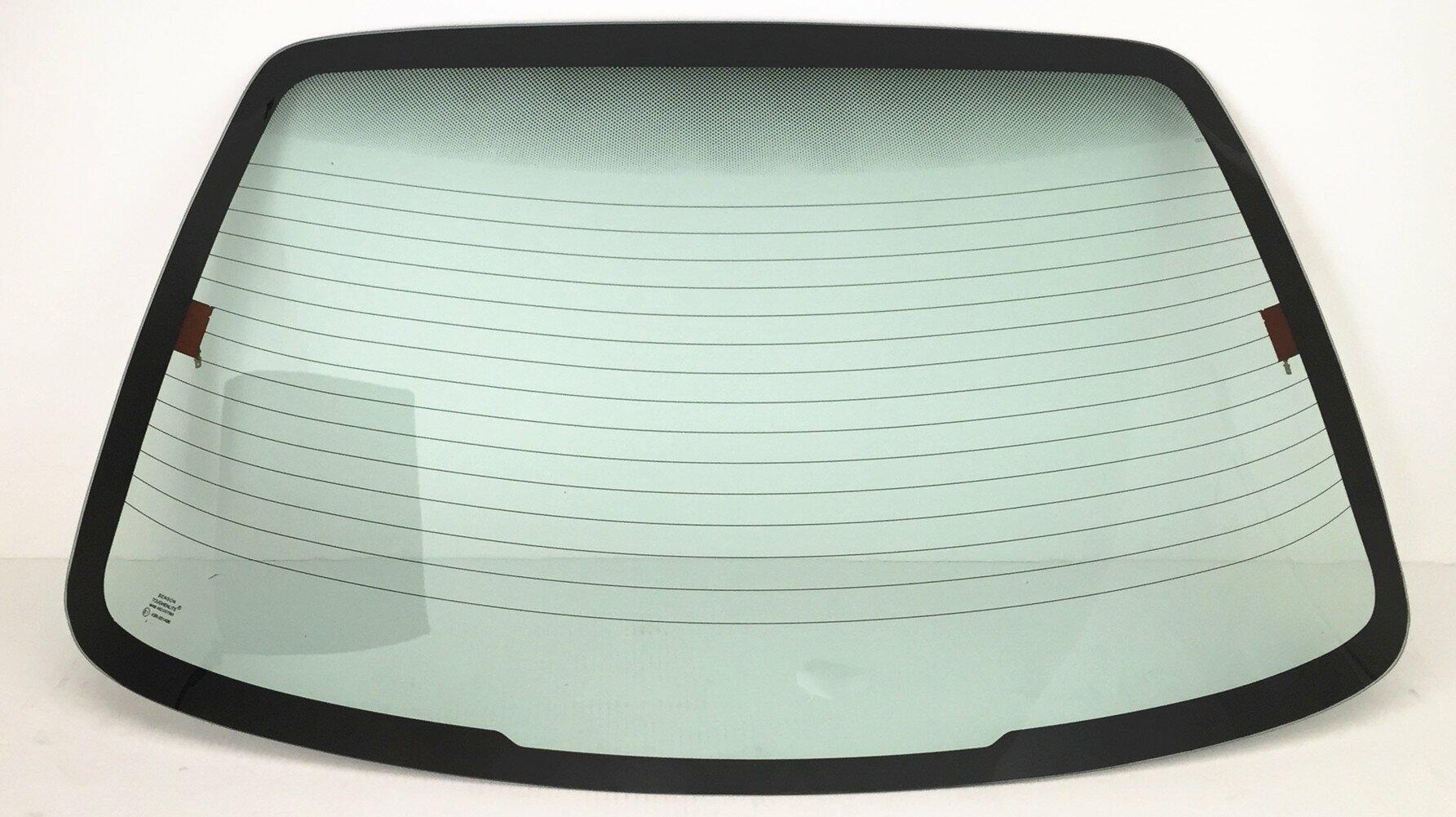 Heated Back Window Back Glass Compatible with Chevrolet Cavalier 1995-2005/Pontiac Sunfire 1995-2002 4 Door Sedan Models