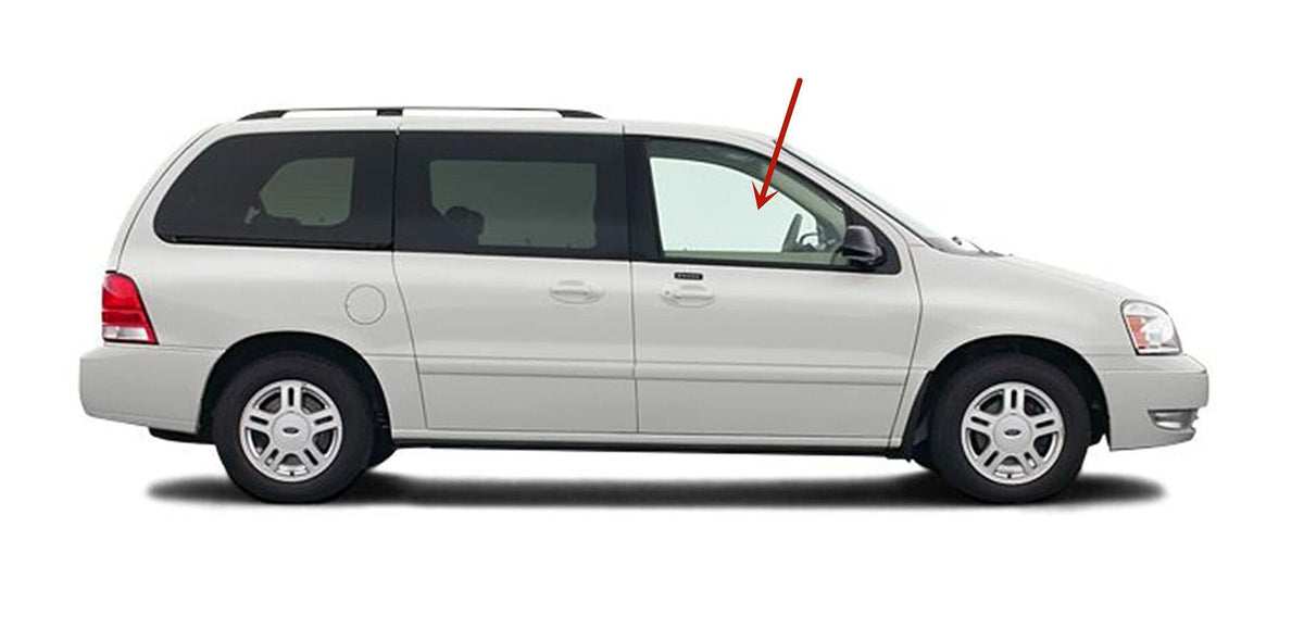 Passenger Right Side Front Door Window Door Glass Compatible with Ford Freestar/Ford Windstar/Mercury Monterey 2003-2007 Models
