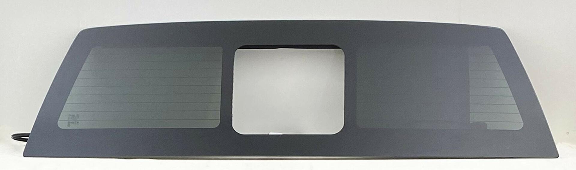 Heated Power Back Slider Back Window Back Glass Privacy Compatible with Ford F-Series F150 Pickup 2015-2020 Models