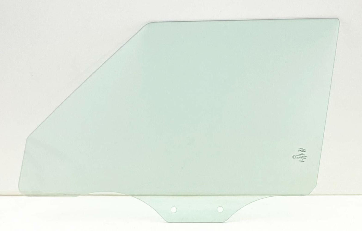 W/O Vent Style Driver Left Side Front Door Window Door Glass Compatible with Jeep Cherokee 4 Door Utility 1997-2001 Models