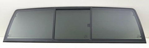Manual Back Slider Window Glass Compatible with Dodge Ram Pickup 1500 2009-2018 & 1500Classic 2019-2024 & 2500 3500 2010-2026 & 3500Cab/Chs 4500 5500 2011-2026 Models