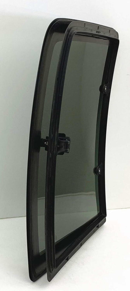 Movable Style Driver Left Side Quarter Window Glass With Frame & Latch Compatible with Chevrolet/GMC Pickup C1500 K1500 1988-1999 / C2500 K2500 C3500 K3500 1988-2000 2-Door Extended Cab Models