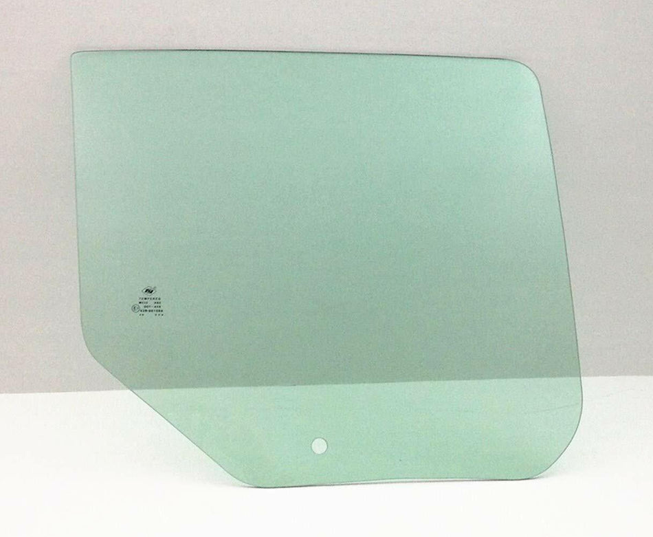 Passenger Right Side Rear Door Window Door Glass Compatible with Dodge Caliber 2007-2012 Models