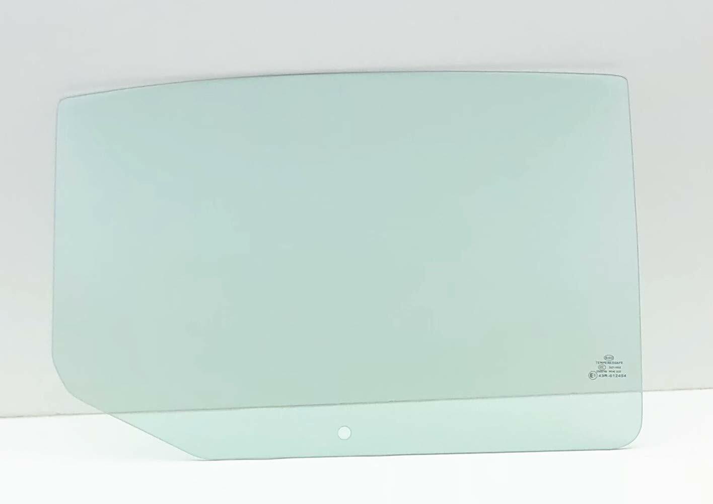 Passenger Right Side Rear Door Window Door Glass Compatible with Chrysler Sebring 4 Door Sedan 2007-2010 Models