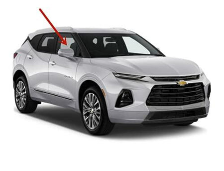 Passenger Right Side Front Door Window Door Glass Compatible with Chevrolet Blazer 2019-2026 Models (Not For Blazer EV)
