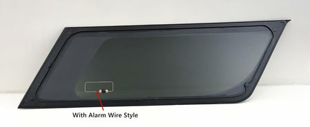 Driver Left Side Rear Quarter Window Quarter Glass With Alarm Wire Compatible with Chevrolet Suburban /GMC Yukon XL 2021-2026 Models (Not For Yukon)