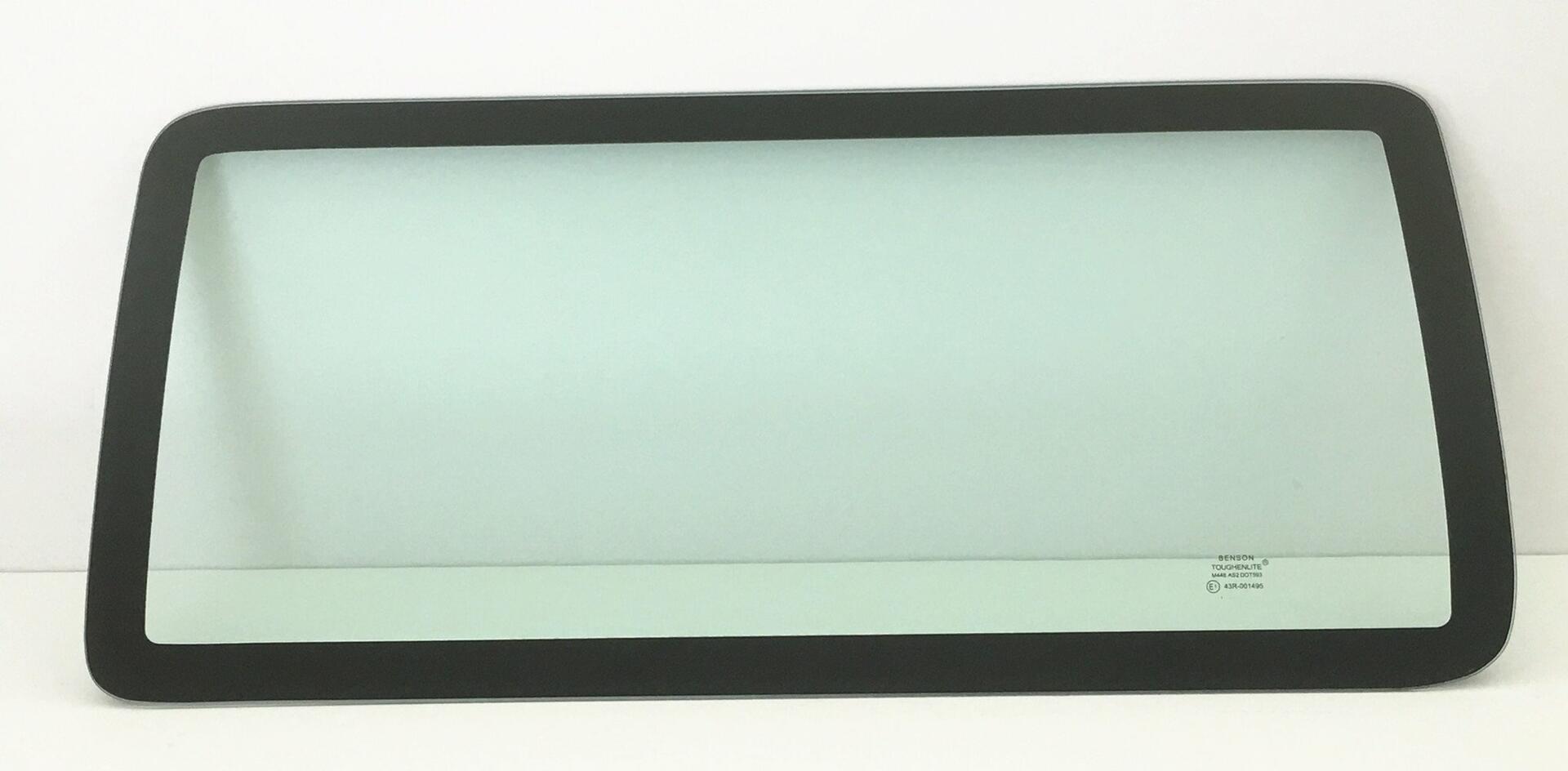 Driver Left Side Quarter Window Quarter Glass Compatible with Jeep Wrangler 2 Door Utility 2007-2010 Models