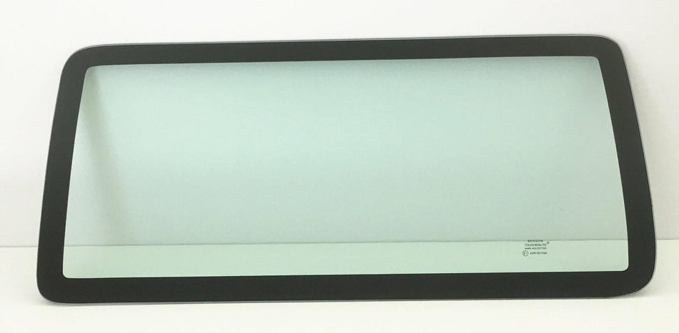 Driver Left Side Quarter Window Quarter Glass Compatible with Jeep Wrangler 2 Door Utility 2007-2010 Models