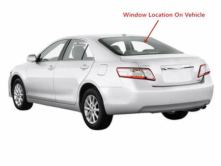 Heated Back Window Back Glass Compatible With Toyota Camry 4 Door Sedan 2007-2011 Models