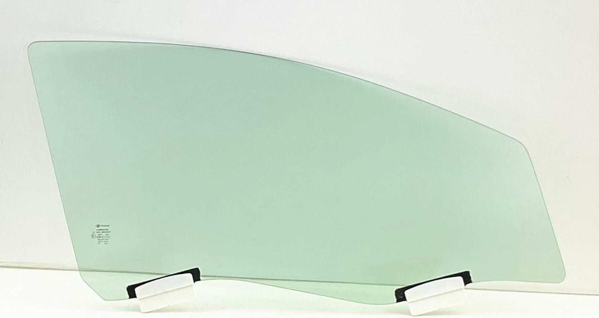 Tempered Passenger Right Side Front Door Window Door Glass Compatible with Chevrolet Malibu 2008-2012 (Not for Malibu Classic) / Saturn Aura 2007-2010 Models