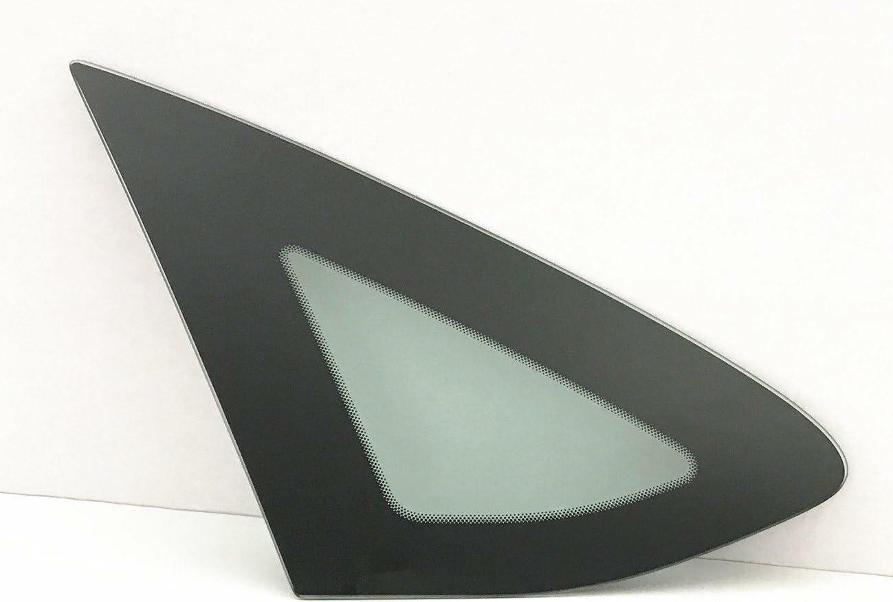 Driver Left Side Rear Quarter Glass Quarter Window Compatible with Ford Focus 4 Door Sedan 2008-2011 Models