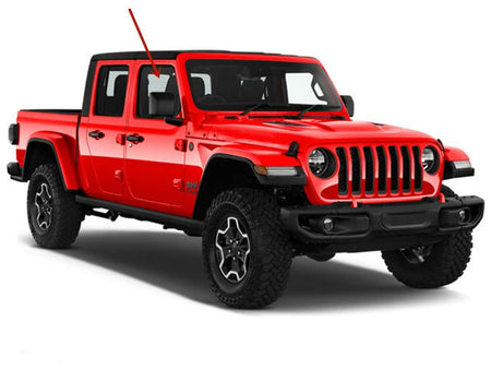 Tempered Passenger Right Side Front Door Window Door Glass Compatible with Jeep Wrangler 2018-2026 / Gladiator 2020-2026 Models