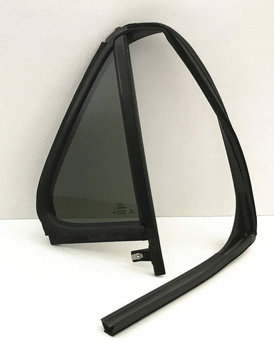 OE w/Logo Passenger Right Side Rear Vent Window Vent Glass Compatible with Ford Explorer 2011-2019 Models