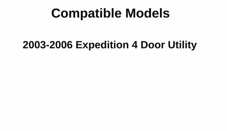 Passenger Right Side Front Door Window Door Glass Compatible with Ford Expedition 2003-2006 Models