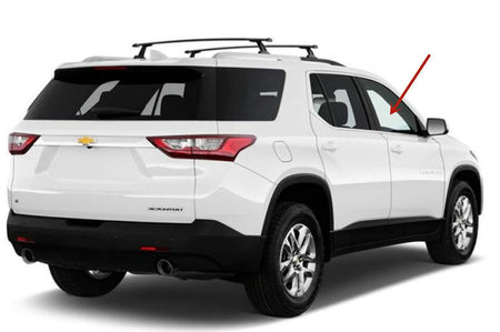 Passenger Right Side Front Door Window Door Glass Compatible with Chevrolet Traverse 2018-2023 Models