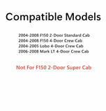 Passenger Right Side Front Door Window Door Glass Compatible with Ford F150 2004-2008 2 Door Standard&4 Door Crew Cab Models/Ford Lobo 2004-2005 Models/Lincoln Mark LT 2006-2008 Models