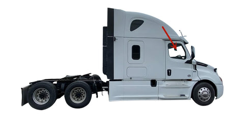 Passenger Right Side Front Door Window Door Glass Compatible with Freightliner Cascadia 2018-2025 Models