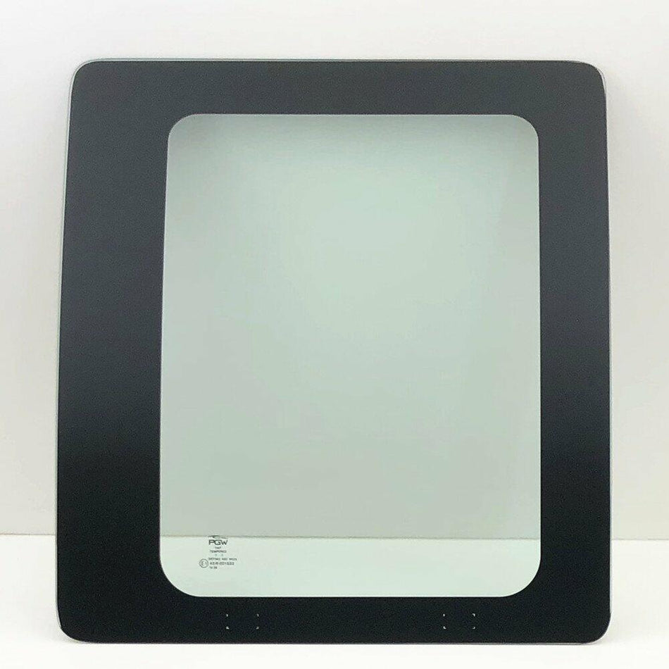 Stationary Passenger Right Side Rear Hinged Door Window Door Glass Compatible with Chevrolet Express/GMC Savana 1996-2025 Models