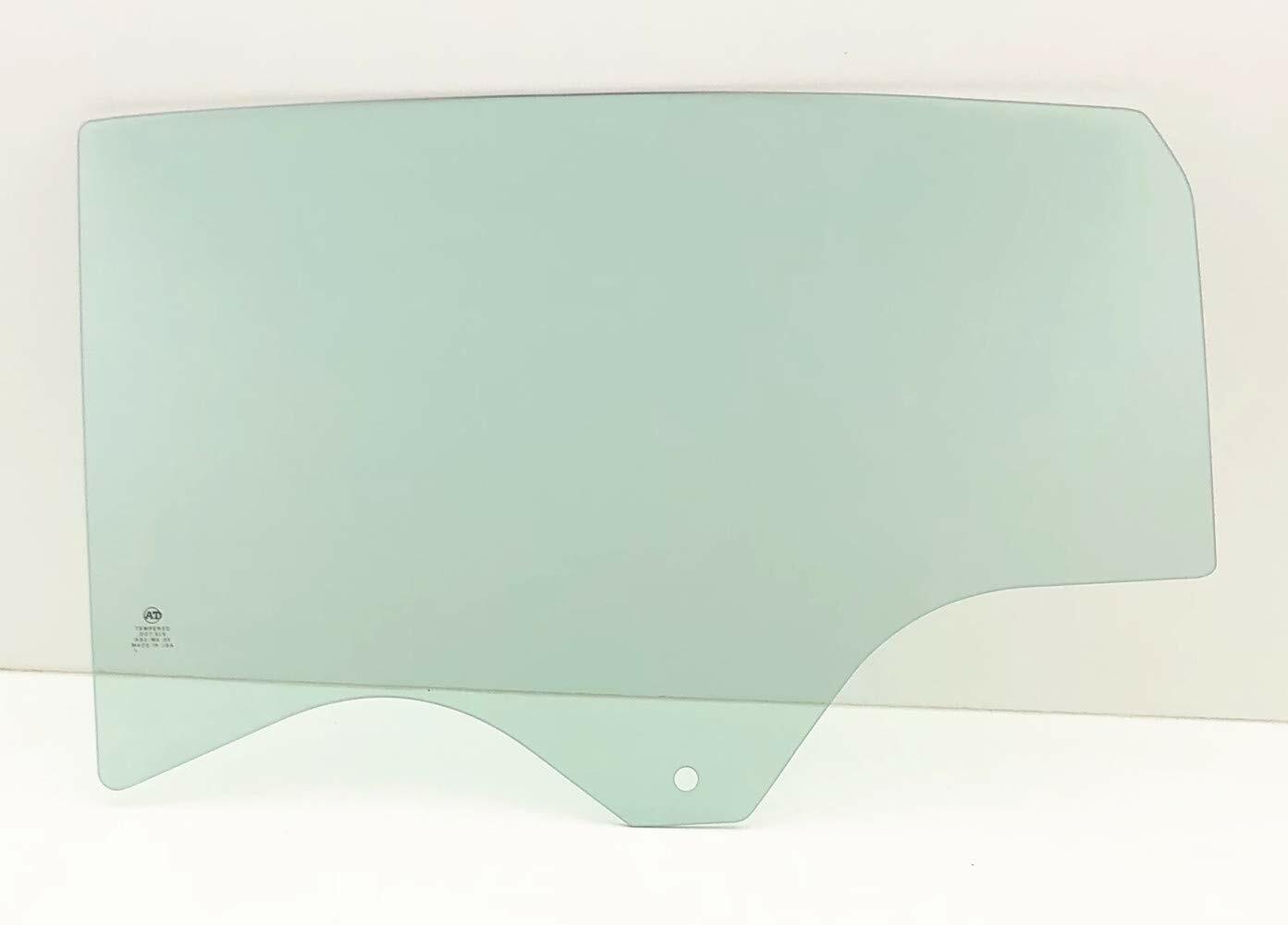 3.9mm Thickness Driver Left Side Rear Door Window Door Glass Compatible with Chevrolet Malibu 2016-2025 Models