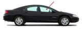Passenger Right Side Front Door Window Door Glass Compatible with Eagle Vision/Dodge Intrepid 4 Door Sedan 1993-1996 Models