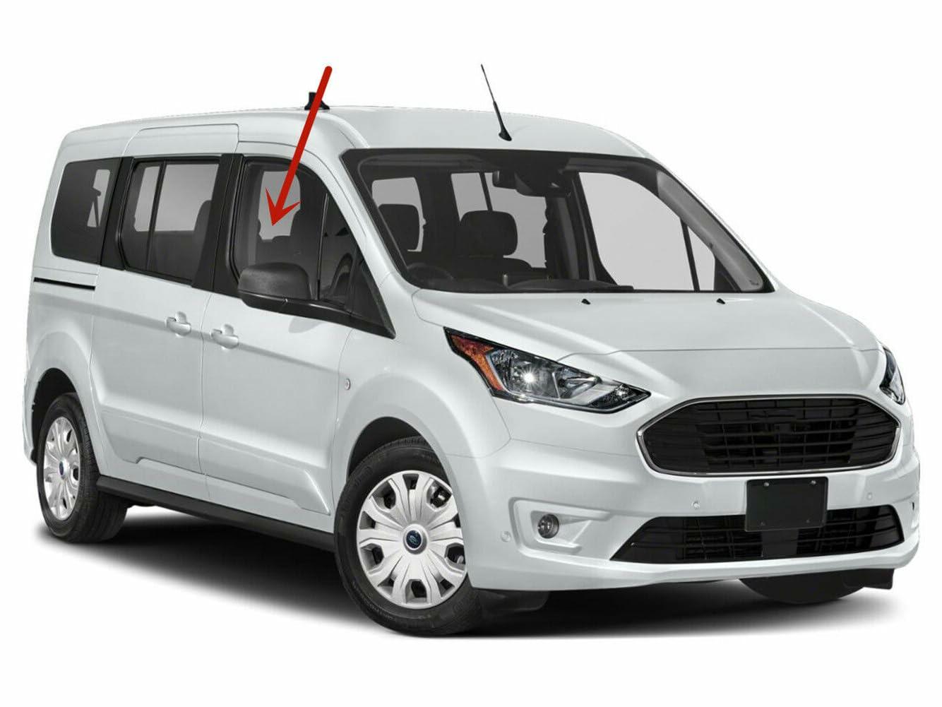 Laminated Passenger Right Side Front Door Window Door Glass Compatible with Ford Transit Connect 2019-2023 Models