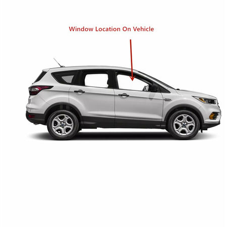Laminated Passenger Right Side Front Door Window Door Glass Compatible with Ford Escape 2015-2019 Models