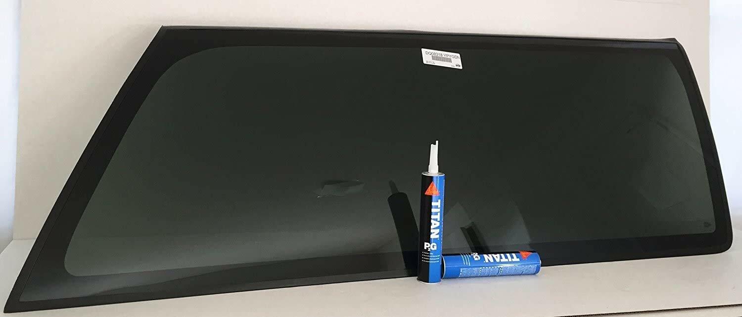 Passenger Right Side Rear Quarter Window Quarter Glass Compatible with Chevrolet Blazer 1993-1994/Chevrolet Tahoe&GMC Yukon 1993-1999 2 Door Models