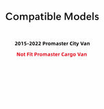 Passenger Right Side Front Door Window Door Glass Compatible with Ram Promaster City Van 2015-2022 Models