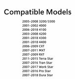 Passenger Right Side Front Door Window Door Glass Compatible with International Harvester/Navistar (3200/3300/4000/4100/4200/4300/4400/7000/8000/CXT/Dura Star/MXT/Pro Star/RXT/Terra Star/Work Star)